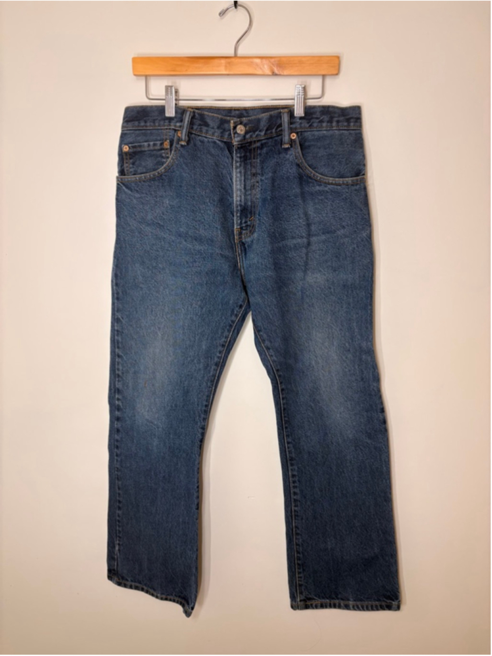 Levi’s 517 Bootcut Jeans Men 33x29 Medium Wash Red Tab Denim Classic USA Grunge